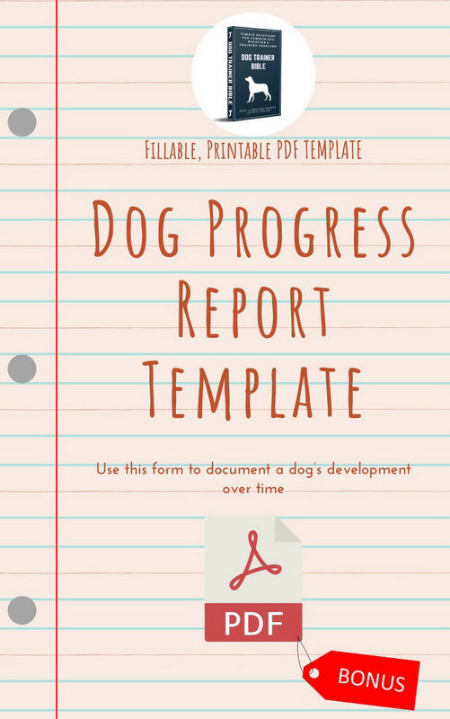 Dog-Progress-Report-Template2