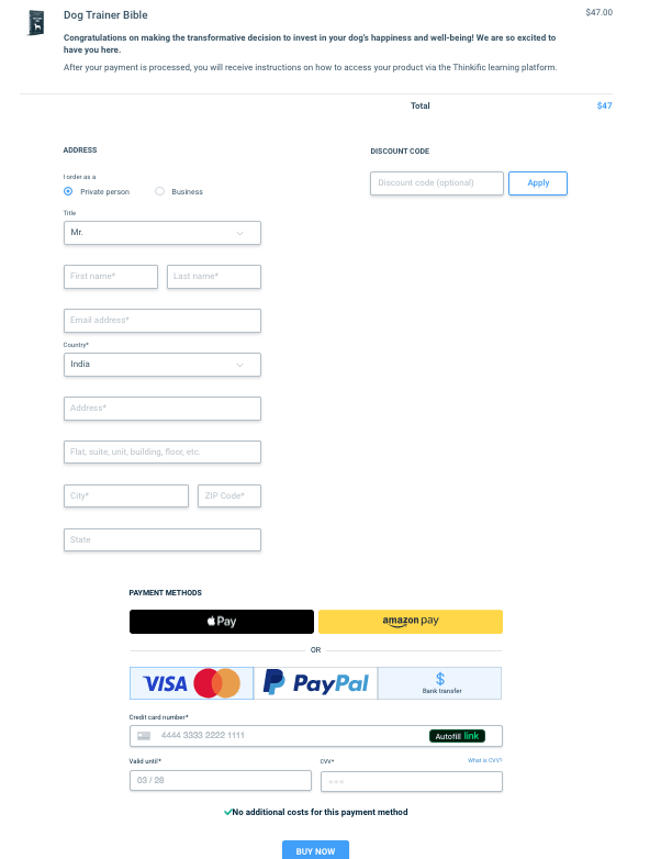 Payment